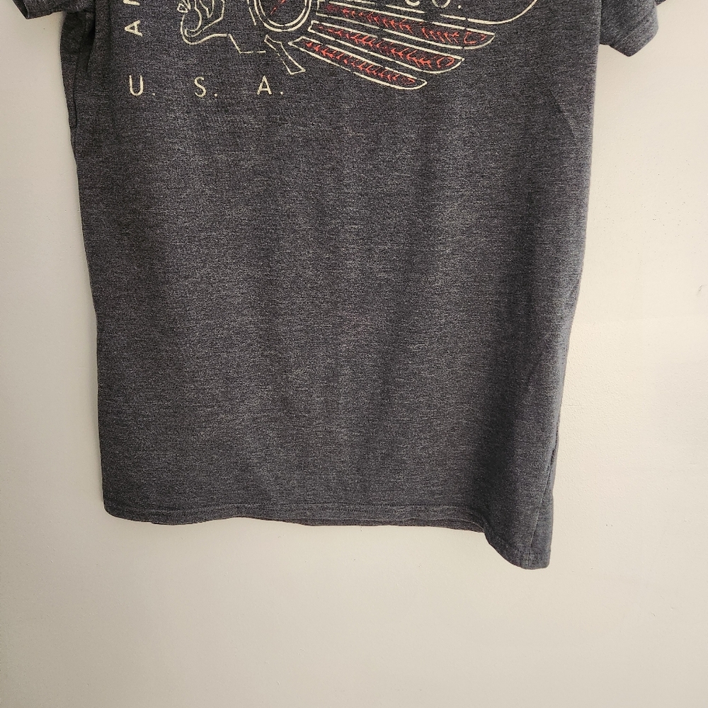 AEO Classic Fit M T-shirt With Native American Chief Head - Picture 3 of 11